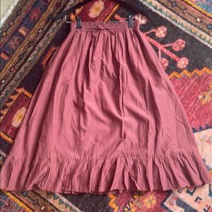 Shop Mille Luna Skirt in Brun